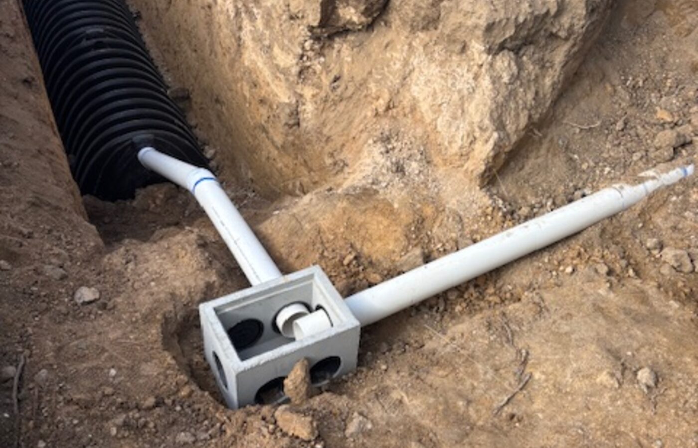 Sewer line replacement